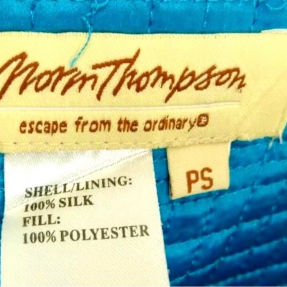 All SILK Vintage Pristine Jacket Embroidered Blazer Coat Smoking - Picture 8 of 12